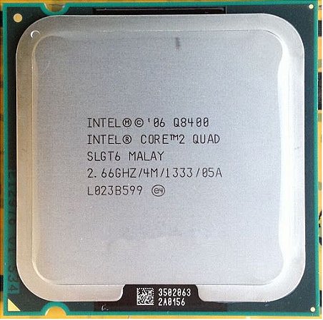 Processador  Intel Core2Quad Q8400 2.66ghz Lga Socket 775 SEMI