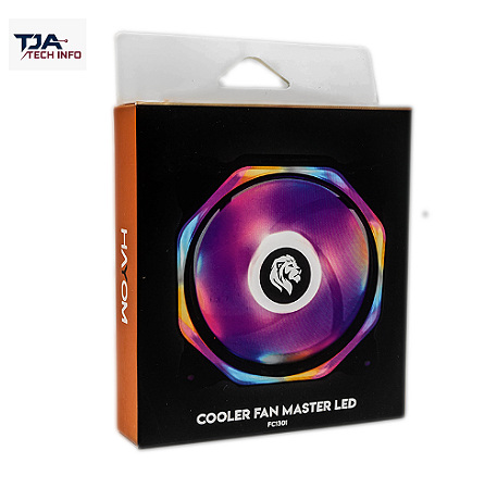Ventoinha PC 120mm Refrigeração Silenciosa 12V Molex