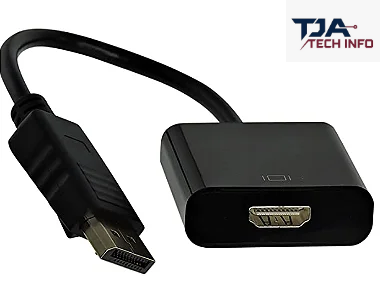 Conversor DisplayPort Macho para HDMI Fêmea 1080p – Alta Qualidade!