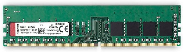 Memória 4gb DDR4 Ram Valueram 1 Kingston Kvr24n17s8/4