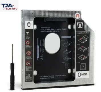 Drive Caddy Para Hd Ssd 9.5mm Notebook Dell Adaptador De Dvd