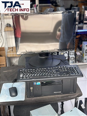 Cpu completa core i5 4gb ddr3 hd 500gb + monitor 19pl + kit teclado e mouse  1156 SEMI