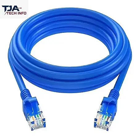 Cabo de rede Cat6 5 Metros Giga Lan 100% Cobre 10/1000 Mps novo