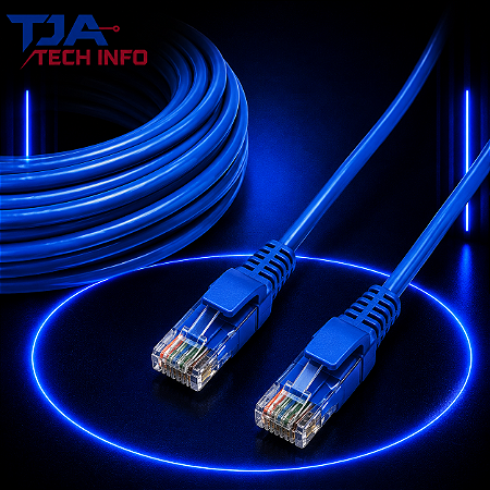 Cabo de Rede CAT6 15 Metros – Giga Lan 100% Cobre | TJA Tech Info