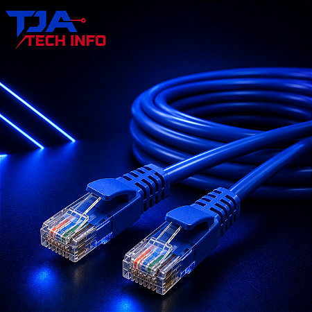 Cabo de Rede CAT6 20 Metros – Giga Lan 100% Cobre | TJA Tech Info