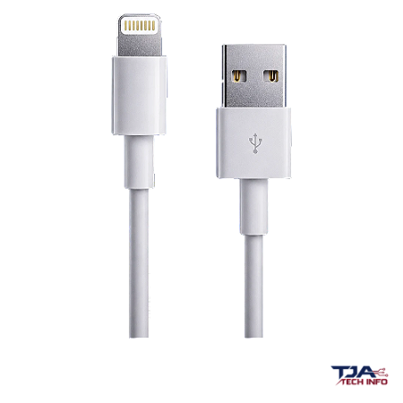 Cabo USB-A para Lightning 1 m para iPhone Compatível