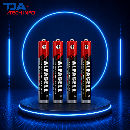 Pilha AAA 1.5V Cell-11032 – Palito, Alta Duração | Pronta Entrega