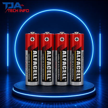 Pilha AA 1.5V Cell-11032 – Alta Duração e Pronta Entrega | Uso Geral