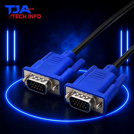 Cabo VGA Macho x Macho 15m – Conexão Estável e Compatível | TJA Tech Info