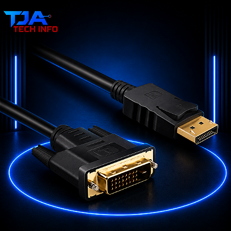 Adaptador DisplayPort Macho para DVI Macho – Full HD | TJA Tech Info