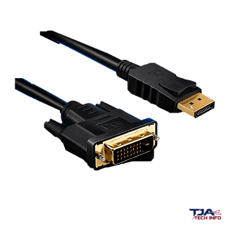 Adaptador DisplayPort Macho para DVI Macho