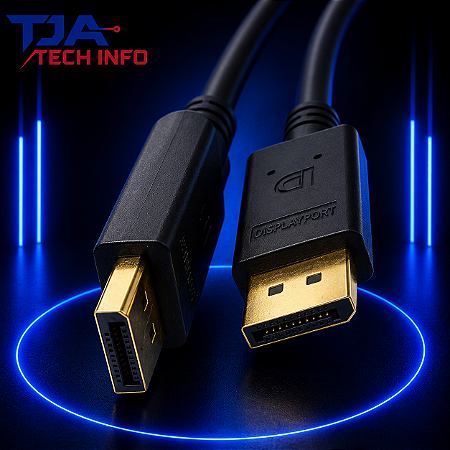 Cabo DisplayPort x DisplayPort Macho 4K – Alta Definição e Performance | TJA Tech Info