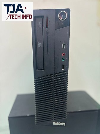 CPU Lenovo Core2Duo SSD 120GB 4GB RAM | Office + Windows 10 | Pronto p/ Trabalhar