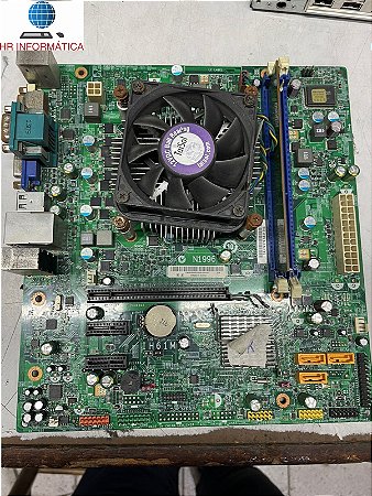 Placa mae maquineiro ddr2 ddr3 1155 2gb SEMI