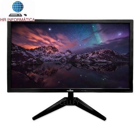Monitor 27” LED Full HD HDMI + VGA | 1920x1080 | Novo | Pronta Entrega