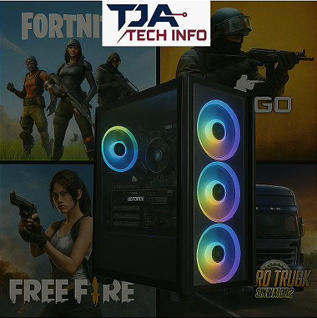 Computador Gamer Intel i7 6ª | RTX 4070 12GB | SSD Rápido | 16GB RAM | Pronto para Jogar