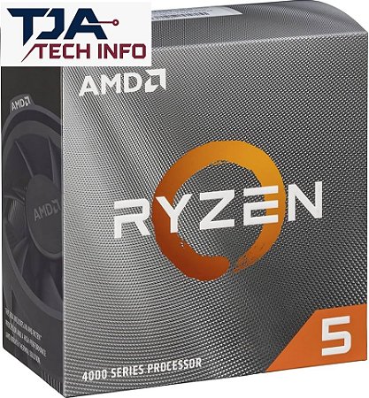 Processador AMD Ryzen 5 4500 AM4 | 6 Núcleos 12 Threads | 4.1GHz Turbo | Acompanha Cooler | Sem Vídeo Integrado TJA Tech Info