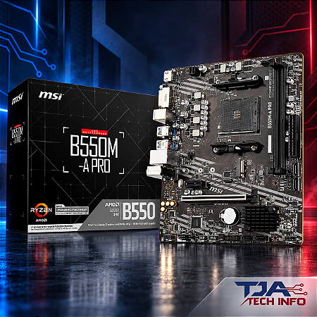 Placa-mãe MSI B550M-A PRO AM4 DDR4