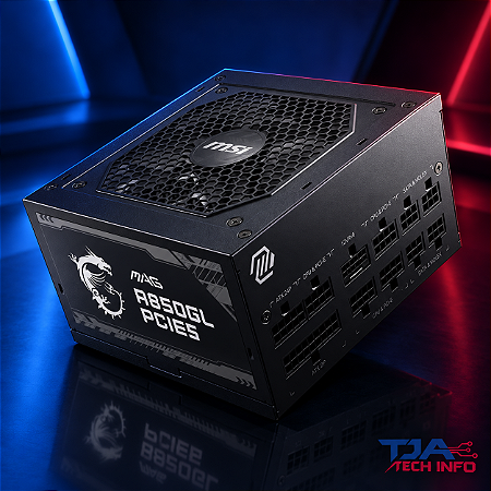Fonte MSI MAG 850W 80 Plus Gold Modular