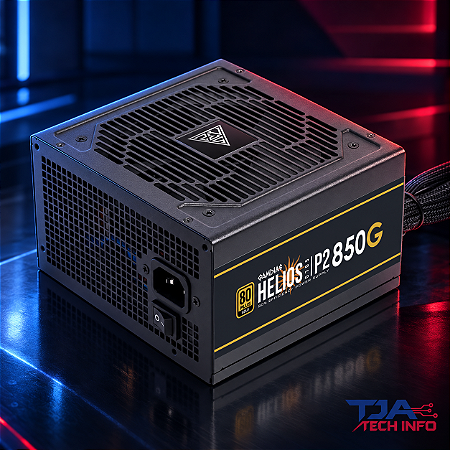 Fonte Gamdias Helios 850W 80 Plus Gold