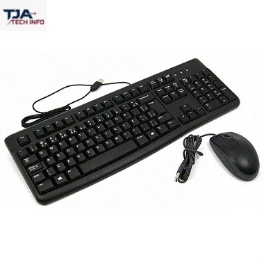 Kit Teclado + Mouse com Fio – Variadas Marcas – 3 Meses de Garantia
