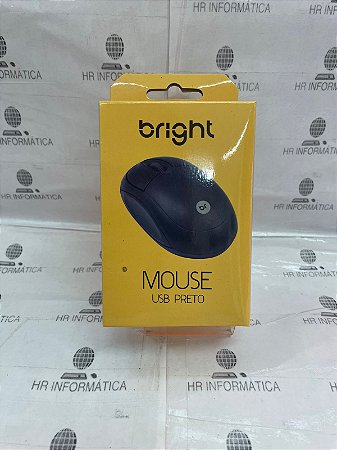 Mouse usb Novo