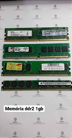 Memoria ddr2 1gb 800ghz SEMI