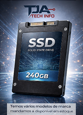 SSD 240GB 2.5" SATA III 6Gb/s — Upgrade Rápido PC e Notebook