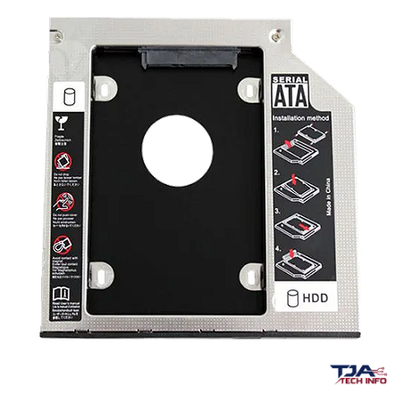Adaptador Caddy 12,7 mm para Notebook HD/SSD SATA 2,5"