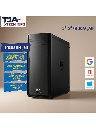 Cpu Core i7 8gb Ddr3 Ssd 240gb Wifi Nova