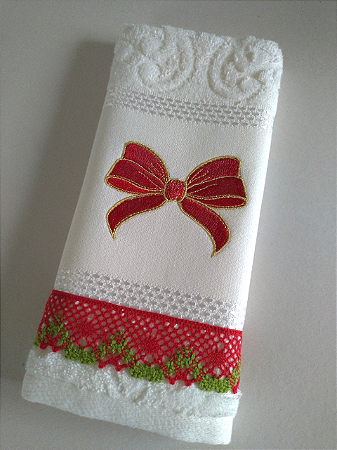 Toalha de lavabo de Natal