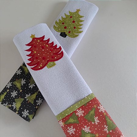 Kit Panos de prato de Natal