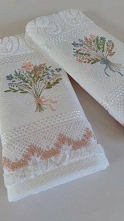 Kit Toalhas de Lavabo