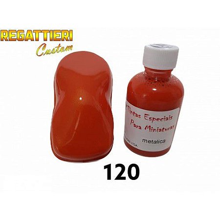 TINTA POLIÉSTER LARANJA HALEY Nº 120