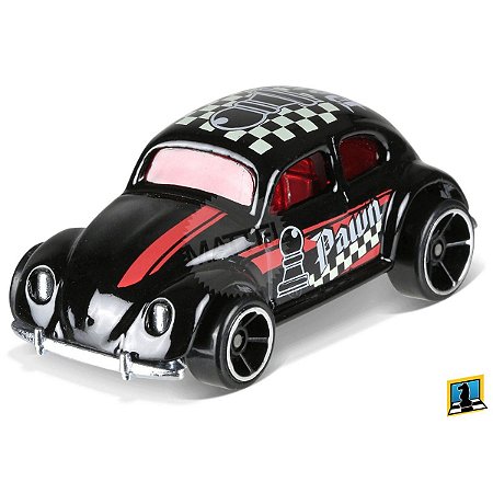 VW  Beetle Xadrez Preto 2018 - Cartela curta e longa