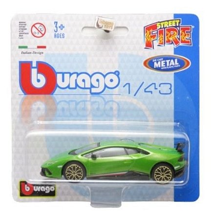 Lamborghini Huracan Performante Street Fire 1/43 Burago