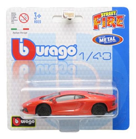 Lamborghini Aventador Lp700 Street Fire Blister 1/43 Burago