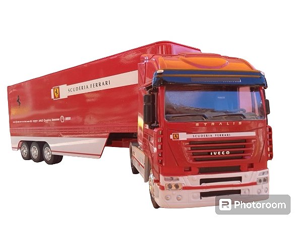 Caminhâo Scuderia Ferrari-iveco Stralis - 1/32 - Sem caixa - RARO