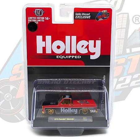 1979 CHEVROLET SILVERADO - HOLLEY EQUIPPED - SALÃO DIECAST 03 - 2022 EXCLUSIVE CHASE