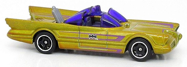 Batmobile Tv Series Classic Dourado - Batmovel - Hot Wheels