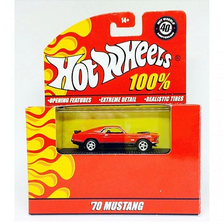 Ford  Mustang (1970) - 40th Anniversary - 1:64 - Hot Wheels 100%