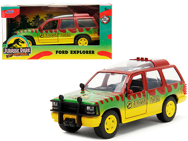 Jurassic Park 30º Aniversário Ford Explorer Diecast