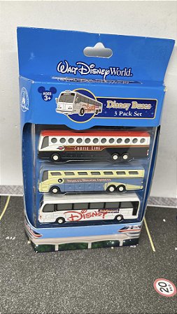Disney Buses - 3 - Pack - Disney Park Exclusive