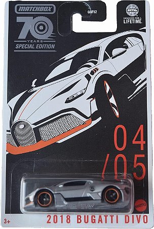 2018 Bugatti Divo 70 Years Special Edition