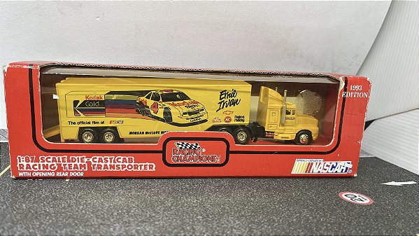 NASCAR 1/87 Scale SEMI Hauler Ernie Irvan #4 Kodak Racing
