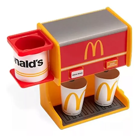 Brincando De Mequi - Máquina De Bebidas Mc Donalds