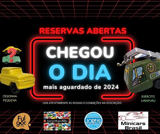 Caminhão Exército e Cegonha Ford  - Pré venda