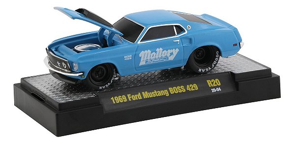 1969 Ford Mustang Boss 429 Ground Pounders R20 - Pequeno trinco no acrílico