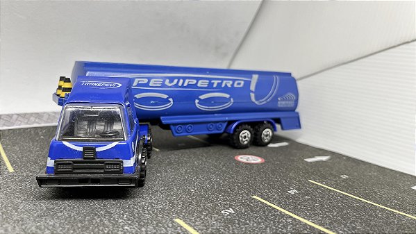 Carreta - Pevipetro - Transpevi - Azul - Raridade