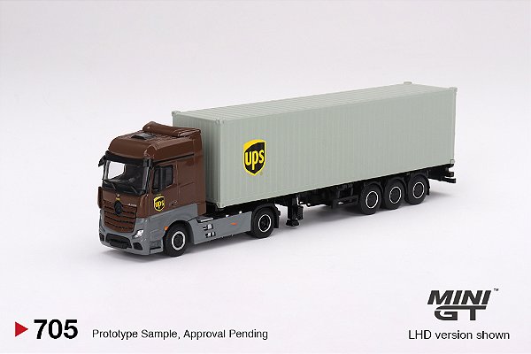 Mercedes-Benz Actros w/ 40 Ft Container " UPS Europe"